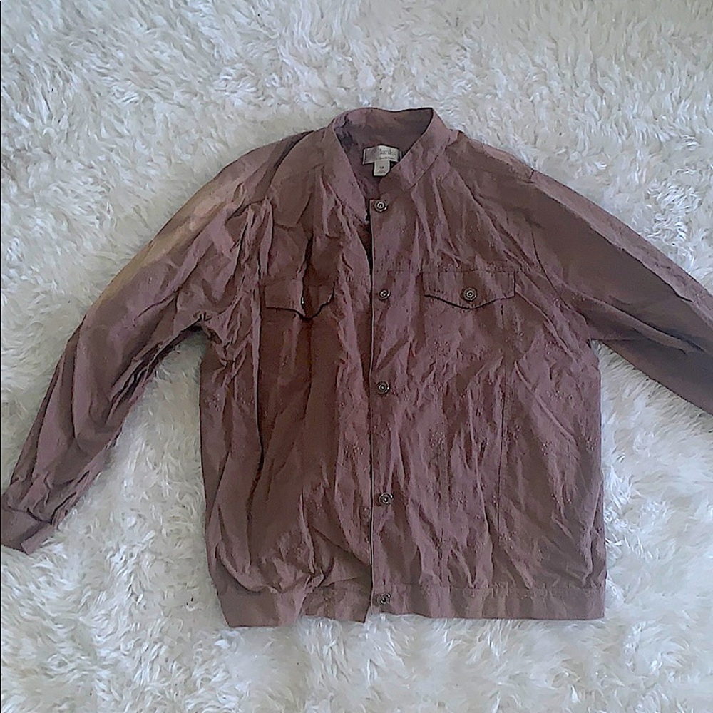 LIGHT brown jacket